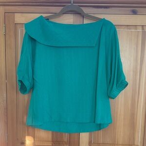 Boho Chic  medium Elegant Green Women's Top